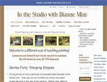 Tablet Screenshot of diannemize.com